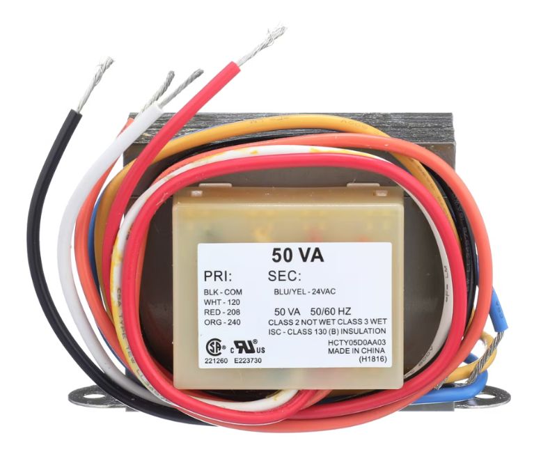 TRANSFORMER 50VA 120V/208-240V/24V